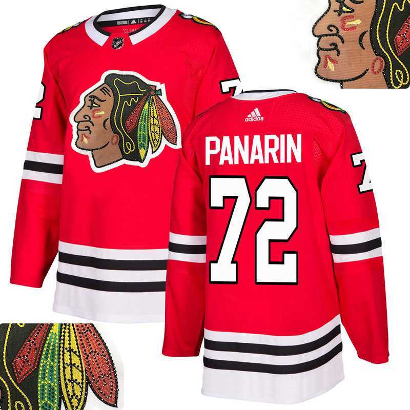 Blackhawks #72 Panarin Red With Special Glittery Logo Adidas Jersey,We sell and wholesale Blackhawks #72 Panarin Red With Special Glittery Logo Adidas Jersey on line form chian!